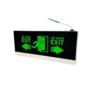 Thoát hiểm khẩn cấp Exit chỉ dẫn sàn thoát thoát khỏi sơ tán chỉ số dấu hiệu ánh sáng