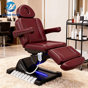 Meilleures ventes : Table de soin esthétique, Chaise de salon de beauté et de spa, Table pour extensions de cils, Lit de massage avec mécanisme de levage électrique - Product Image 4