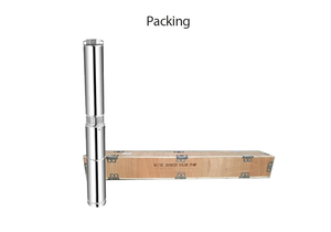Pompe à eau hybride 2200W 1,5 pouce 170m, débit élevé 5m³/h, submersible solaire pour l'agriculture, systèmes de pompes à eau 3SDPA5-170-2.2/17 - Product Image 2