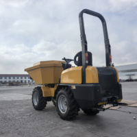 Neuer 1ton Tip Dumper 2ton Selbst last 4x4 Wheel Mini Dumper Kipp kipper zum günstigen Preis