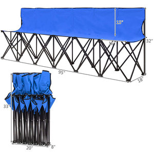 Portátil al aire libre asiento camping bolsa plegable comercial <span class=keywords><strong>5</strong></span> posición reclinable mochila Silla de playa - Product Image 4