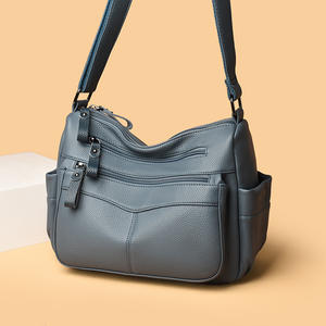女式斜挎包 2025 新款软质 PU 皮革两肩带时尚百搭斜挎包批发 - Product Image 4
