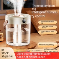 Nouvel Arrivage 2026 – Humidificateur Double Pulvérisation Grande Capacité 1L Haute Qualité, Fonction Sommeil Silencieux, Type-C, Cadeau de Pendaison de Crémaillère