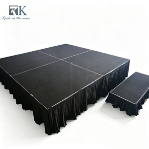 เวทีอลูมิเนียมแบบพกพาสำหรับงานแต่งงานและการแสดง - Product Image 1