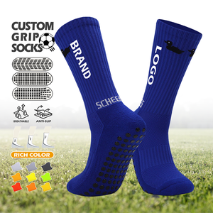 Meia de Futebol Profissional Antiderrapante de Borracha para Treinamento Esportivo, Meia de Futebol Masculina de Alta Qualidade com <span class=keywords><strong>Grip</strong></span> - Product Image 1