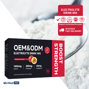 Poudre d'électrolytes personnalisée saveur citron, supplément d'hydratation en gros pour l'amélioration de l'énergie et la récupération féminine, vente en gros OEM - Product Image 5