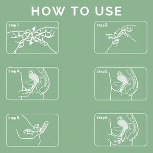 Tampones de algodón orgánico biodegradables ecológicos Producto de higiene sanitaria para menstruación para uso femenino - Product Image 5