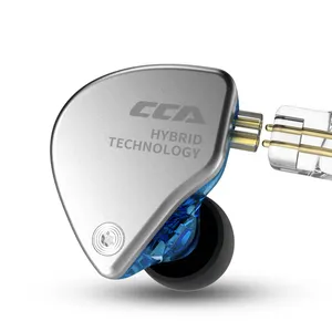 सीसीए CA4 मूल आर्मेचर चालक ईरफ़ोन वियोज्य केबल में कान ऑडियो हेडसेट पर नज़र रखता है