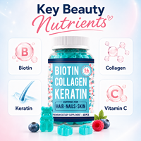 Bonbons gélifiés à la créatine, formulés avec du monohydrate de créatine pour soutenir la force et la récupération musculaires.