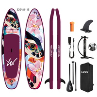 Fabricante profesional de logotipo personalizado inflable Sup Paddle Board con buen precio