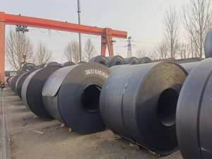 Bobinas de acero de bajo carbono laminadas en frío y en caliente EN S235 S275 S355, bobinas de acero con certificación ASTM AISI para contenedores y construcción naval - Product Image 2