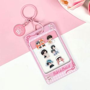 <b>Customized</b> Strars Character Keyring Acrylic High Quality <b>Keychain</b> with Pendant Favorite Star Idol Keyholders - Product Image 6