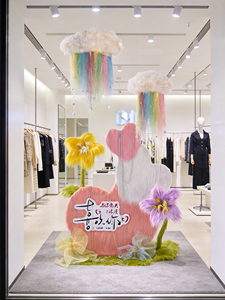 Decoración de Ventana con Flores Artificiales para el Día de San Valentín, para Salas de Transmisión en Vivo - Product Image 5