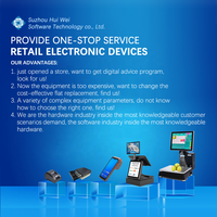Fabricante de sistemas portátiles inteligentes con pantalla táctil de 5,5 pulgadas con software Android caja registradora de mano Pos
