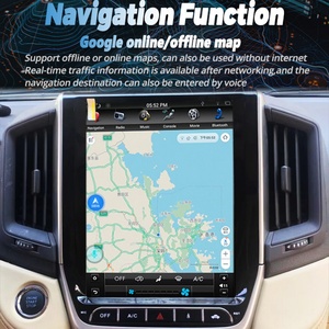 Radio Estéreo para Auto con Pantalla Tesla de 12.1 Pulgadas para Toyota Land Cruiser 200 2017 2018 2019, Reproductor Multimedia Android 13, GPS, Carplay - Product Image 5