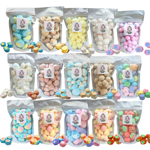 Candy Queen America Venta caliente FD congelar dulces secos congelar <span class=keywords><strong>agua</strong></span> <span class=keywords><strong>salada</strong></span> taffies a granel al por mayor - Product Image 1