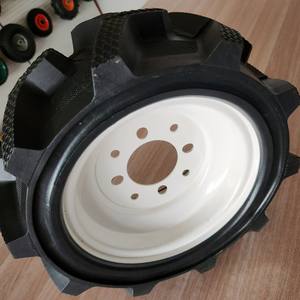 Pneu en caoutchouc massif 14*5.00-9 pour mini-tracteur agricole, motoculteur, 5.00-16, 6.00-12, 6.00-16, 7.00-8, 7.00-12, usage agricole - Product Image 3