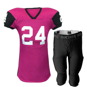 Uniforme de Fútbol Americano Profesional para Hombre, Tallas Grandes, Diseño Personalizado, Logotipo Impreso, Jersey y Pantalón Transpirables de Secado Rápido - Product Image 2