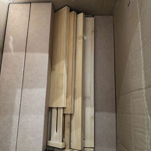 Adjustable Natural Bamboo <b>Drawer</b> Divider with Non-Slip Ends for Kitchen Cabinet - Product Image 4