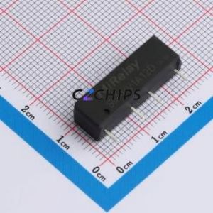SIP-HV1A12D Reed Relay SIP,24.3x6.3mm Relay 12V 1 Normally Open: 1A (SPST-Normally Open)::: 4 1.5kV-DC - Product Image 1