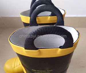Sepatu Pemadam Kebakaran Sepatu untuk Petugas Pemadam Kebakaran Tahan Api Karet Pengaman China HOWDYBOOTS Para Aramid CN;ZHE ≤100mm HOWDY 13kg - Product Image 4