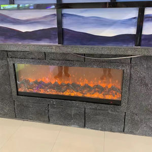 Prima Petite cheminée intérieure avec indicateur de puissance Mini poêle électrique autoportant portable - Product Image 2