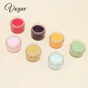 Low MOQ bulk women beauty private label lip scrub