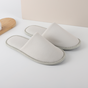 Pantofole <span class=keywords><strong>Spa</strong></span> in tessuto monouso personalizzato di lusso personalizzato con Logo personalizzato servizi per gli ospiti per Hotel e <span class=keywords><strong>Spa</strong></span> - Product Image 3