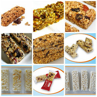 Machine à barres de collation automatique personnalisée, machine à fabriquer des barres de nougat aux cacahuètes et au sésame, machine à fabriquer des barres de protéines, ligne de production de coupe de granola