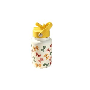 Stainless Steel Insulated Water <b>Bottle</b> 316 Vacuum Flask Heart Bow Design Portable Student Travel Gift Cup - Product Image 5