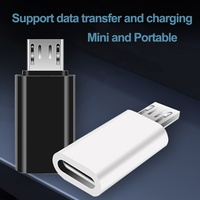 Doonjiey Micro usb à type c convertisseur de données pour téléphone intelligent ordinateur portable adaptateur usb otg haute vitesse