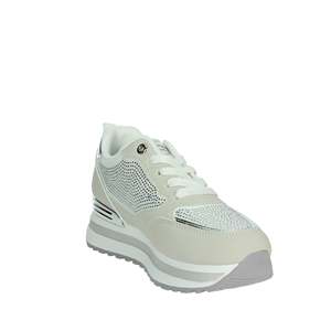 Sneakers da Donna Laura Biagiotti 8916 Ice, Stile Chunky Platform in Pelle Bianca - Product Image 5