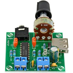 CM2038 5V 5W 2 ช่องมินิสเตอริโอโมดูลเครื่องขยายเสียงสำหรับโครงการ DIY - Product Image 6