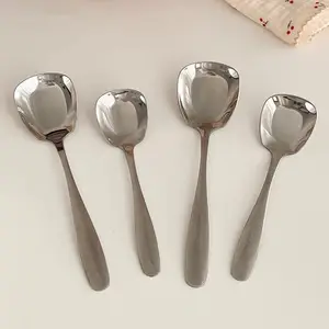 Set sendok garpu pribadi untuk tamu, sumber sendok garpu pabrik peralatan warna-warni atau sendok klasik