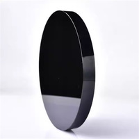 Miroir rond en obsidienne naturelle, décoration pour la maison, le bureau, le salon, la chambre à coucher, le balcon