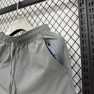 Pantalones Cortos Deportivos para Hombre, para Fitness, Running, Aire Libre, de Seda Glacé, Transpirables, de Secado Rápido, Anti-Sudoración, Estilo Casual, Venta al Por Mayor de Fábrica - Product Image 5