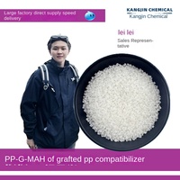 Anhydride mâlique grafted polypropylene (PP-G-MAH) 1,2% compatibilisant PP masterbatch agent auxiliaire chimique au charbon actif
