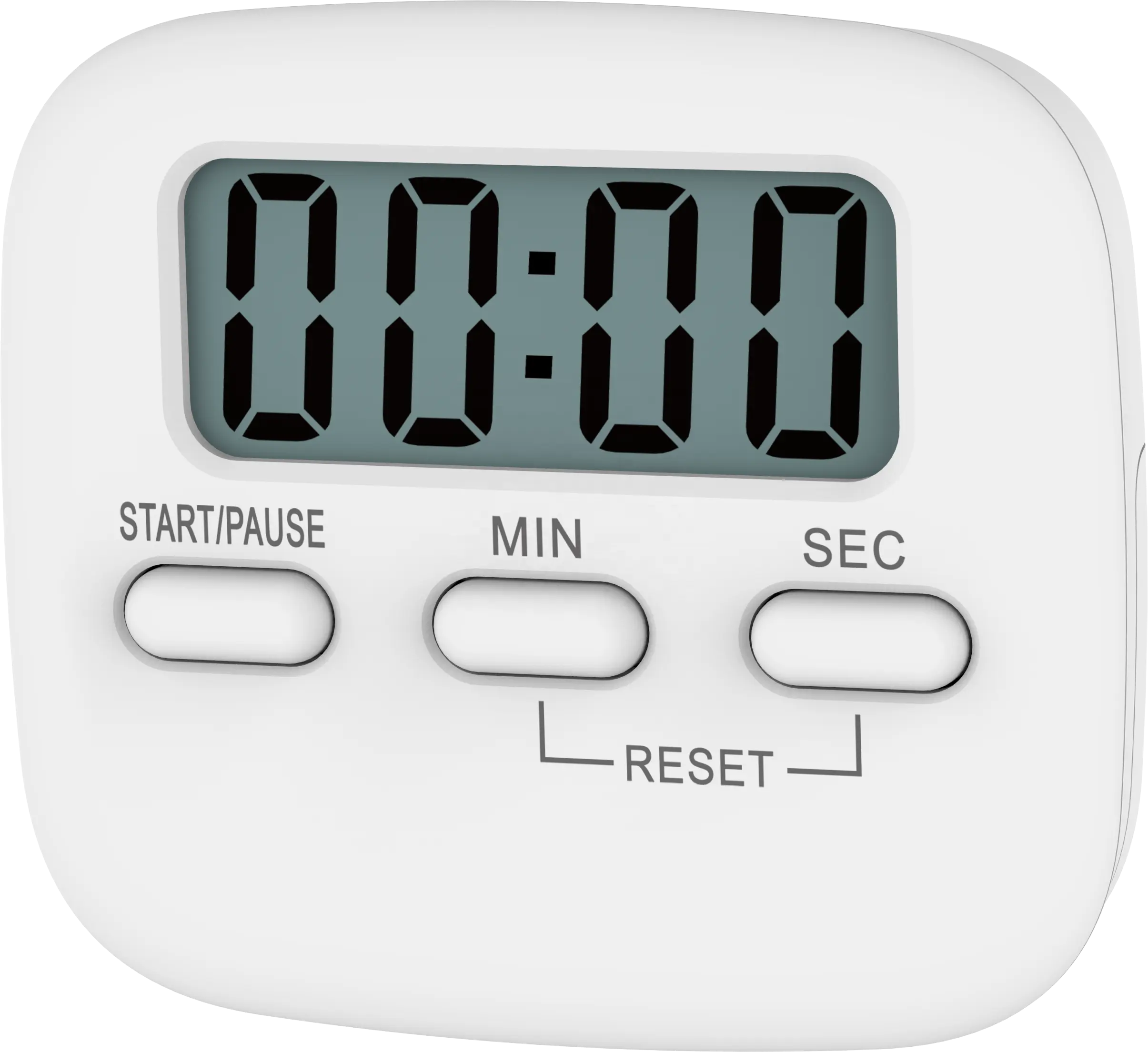 Temporizador de contagem regressiva digital baldr b9020, temporizador elétrico de alarme e ajuste rápido da cozinha, para casa e cozinha