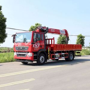 Prix d'usine original Sinotruk TX7 4*2 Camion grue à flèche droite avec flèche à 5 sections de 8T - Product Image 2