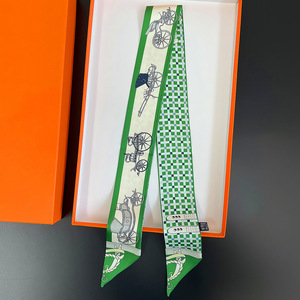 Écharpe longue décorative en polyester sergé pour femme, style nordique classique, motif carrosse citrouille, ruban numérique, foulard, cache-cou, <span class=keywords><strong>snood</strong></span> - Product Image 4