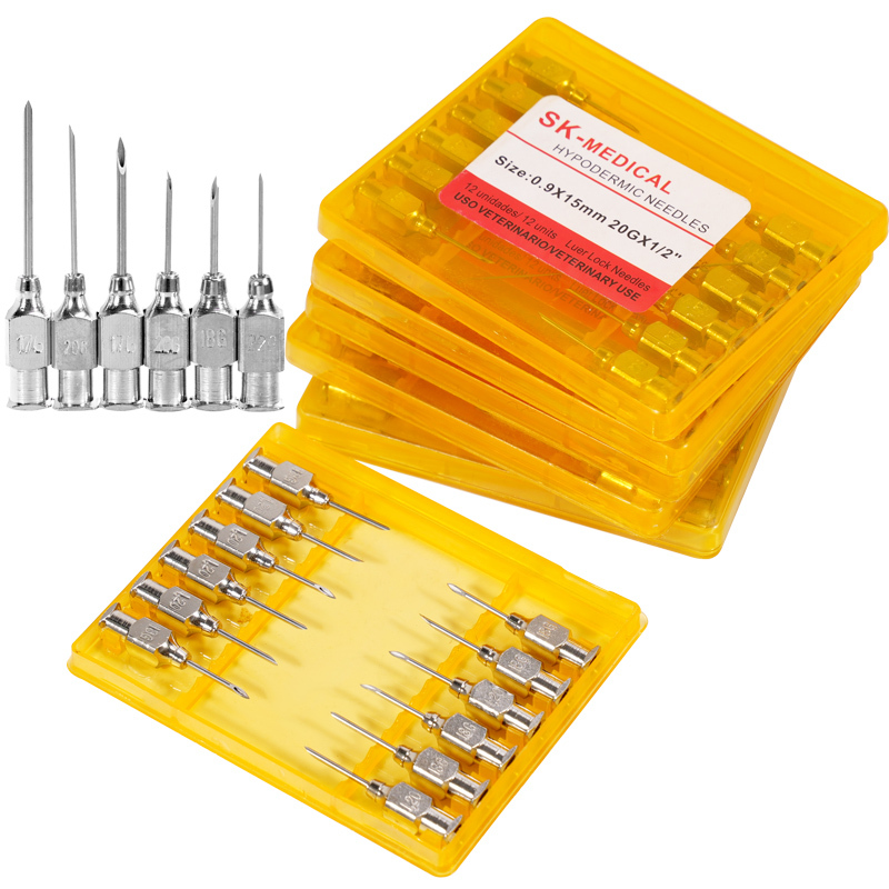 Veterinary Knurled Round Hub Needles Veterinary
