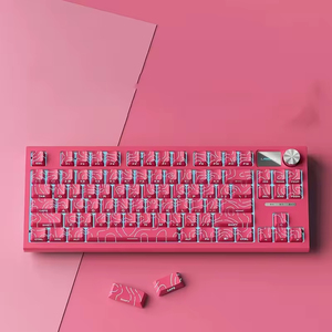 LT84 hot-swappable mechanical keyboard for gaming office side-mounted wired gaming keyboard computer laptop stock - Product Image 2