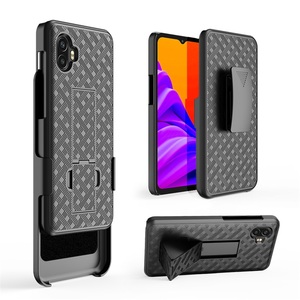 เคสโทรศัพท์พร้อมขาตั้งสำหรับ <span class=keywords><strong>Samsung</strong></span> <span class=keywords><strong>Galaxy</strong></span> <span class=keywords><strong>Xcover</strong></span> <span class=keywords><strong>Pro</strong></span> <span class=keywords><strong>2</strong></span>,เคสคอมโบคลิปหนีบเข็มขัดแบบ<span class=keywords><strong>2</strong></span> In 1 - Product Image 3