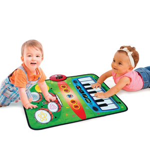 Bébé gym piano jouer <span class=keywords><strong>tapis</strong></span> <span class=keywords><strong>tapis</strong></span> jouets musicaux avec lumières LED chansons <span class=keywords><strong>tapis</strong></span> musical pour les tout-petits enfants - Product Image 4