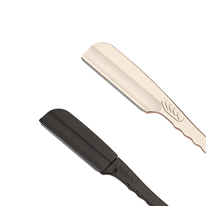 Grosir Spolo pisau cukur lurus lipat paduan seng pegangan pencukur aman pisau cukur Salon untuk tukang cukur kategori produk <span class=keywords><strong>Grainer</strong></span> - Product Image 2