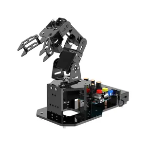 Hiwonder miniArm STEAM Aprendizaje de código de brazo robótico binoico educativo basado en Arduino