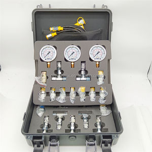 Baggerteile universaler digitaler Druckmaß 3 Messgeräte-Prüfwerkzeug Digitaler hydraulischer Druckmaß-Prüfsatz - Product Image 2