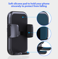 2024 nouvelle mode tendance Rotation à 360 degrés universel voiture évent support de téléphone crochet en métal accessoires de téléphone montage