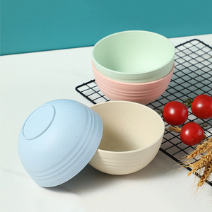 Eco-friendly Unbreakable Reusable Wheat Straw Cutlery <strong>Cereal</strong> <strong>Bowl</strong> <strong>Sets</strong> Fiber <strong>Bowls</strong> <strong>Set</strong> - Product Image 3