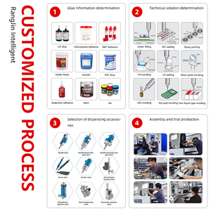 Mesin Dispensing Otomatis 5 Axis Online Vision untuk Perekat Hot Melt, Lem AB, Lem <span class=keywords><strong>UV</strong></span>, Peralatan Dispensing Universal untuk Lini Perakitan - Product Image 4